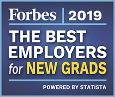 Forbes’ 2019 Best Employers for New Grads